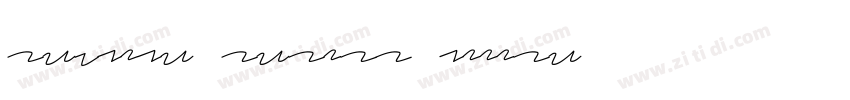 Pauline Script Light字体转换